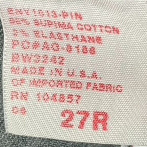 AG The Angel Boot Cut Black Corduroy Pants, size 27R - Picture 14 of 16